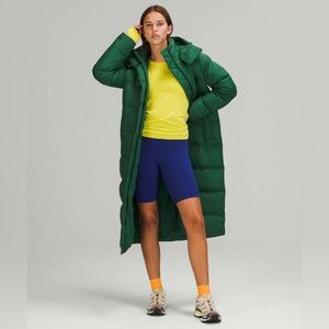 lululemon wunder puff everglade green